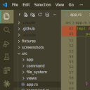 IBM 1970s dark color theme